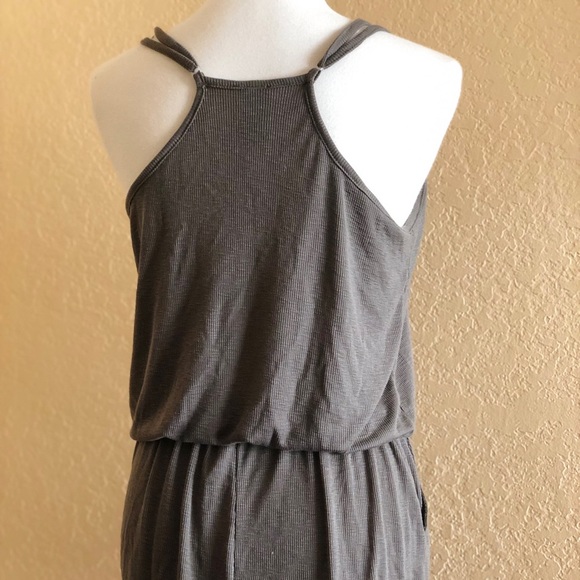 Swell ribbed green romper size Medium - Picture 4 of 8